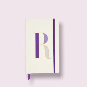Kate Spade New York Large Leatherette Initial “R”Notebook